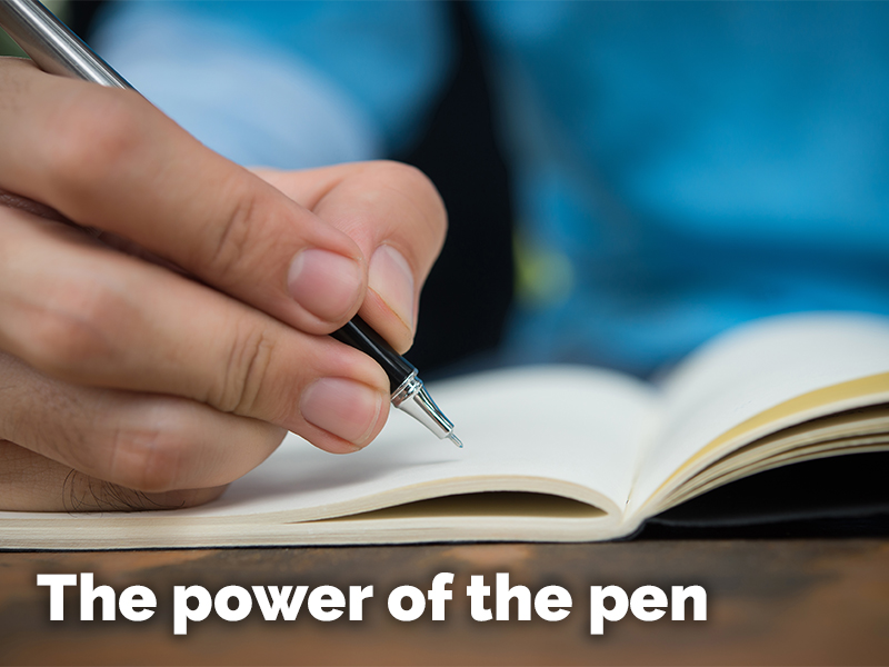 The power of the pen