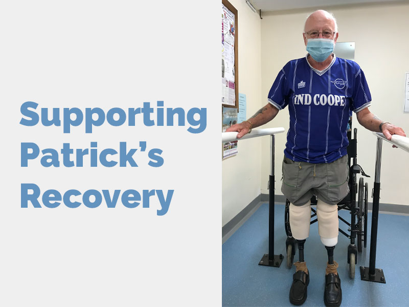 The Limbless Association Supports Patrick’s Recovery
