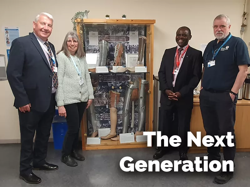 The Next Generation – visiting Strathclyde University Prosthetics and Orthotics Centre