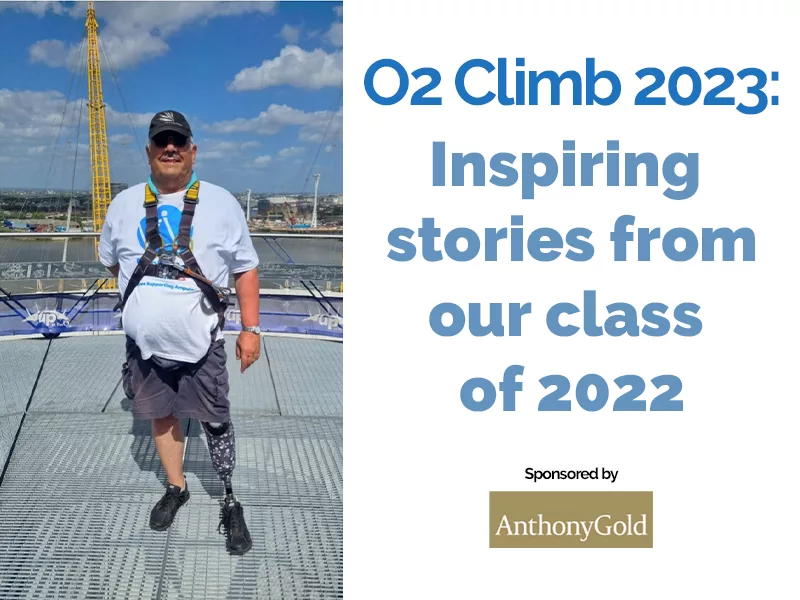 Michael’s Inspiring Story – O2 Climb 2023