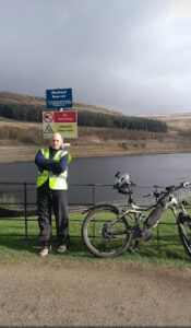Car park at Woodhead reservoir