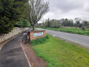 Signposts of different villages I passed through